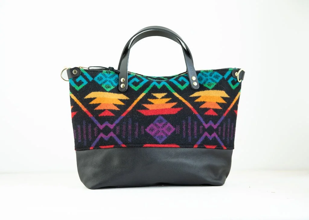 Crossbody Purse in Coyote Butte Bright Wool