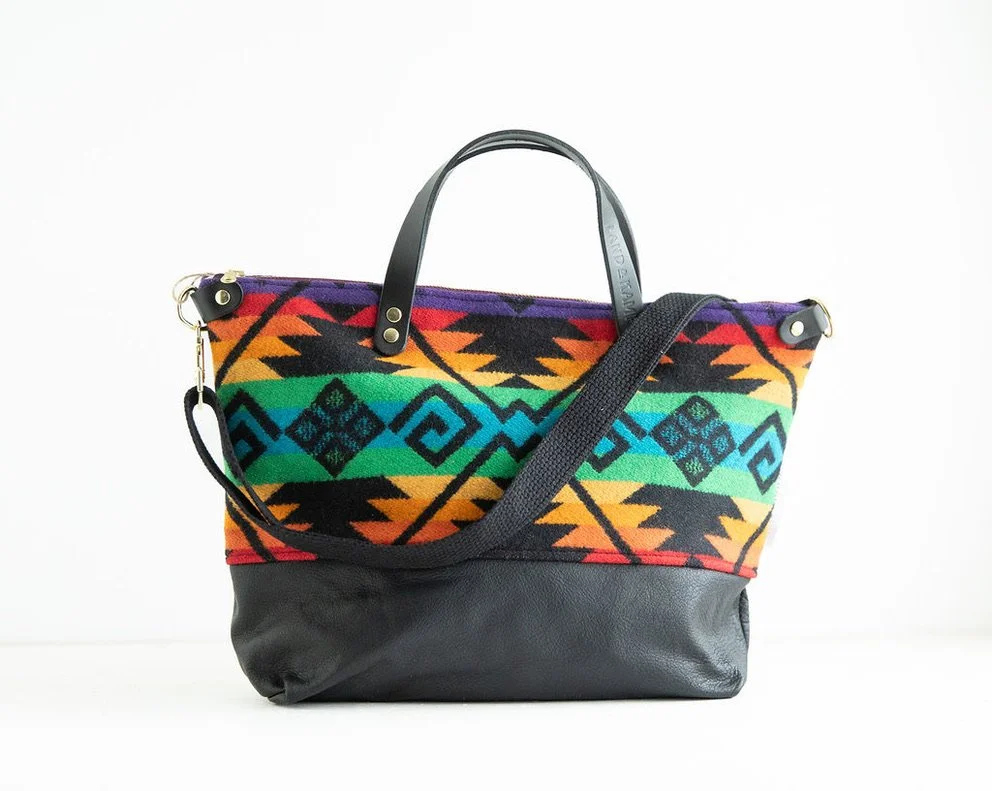 Crossbody Purse in Coyote Butte Bright Wool image 2