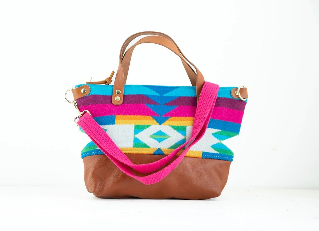 Bitsy Purse in San Gabriel Blue Wool image 2