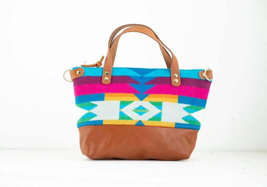 Bitsy Purse in San Gabriel Blue Wool