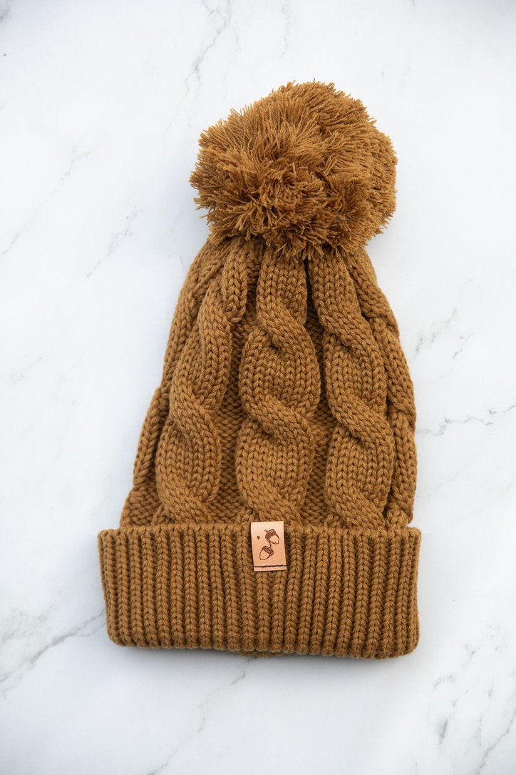 Curry Pom Beanie