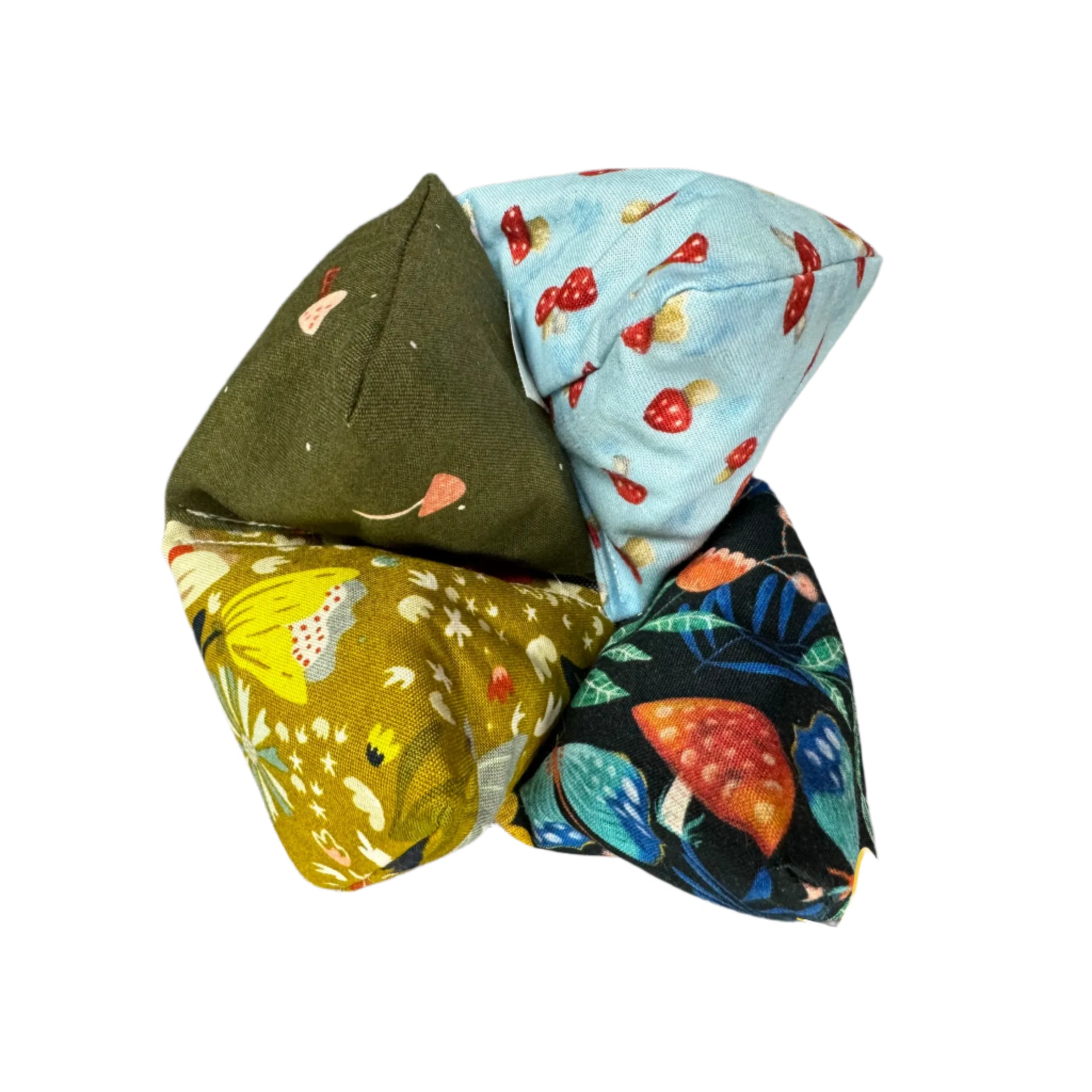 Mushroom Catnip Cat Toy Happy Sack