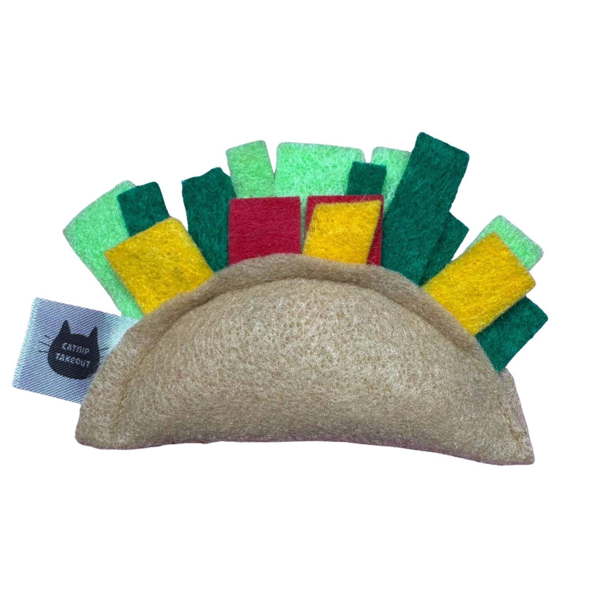 Taco Catnip Toy