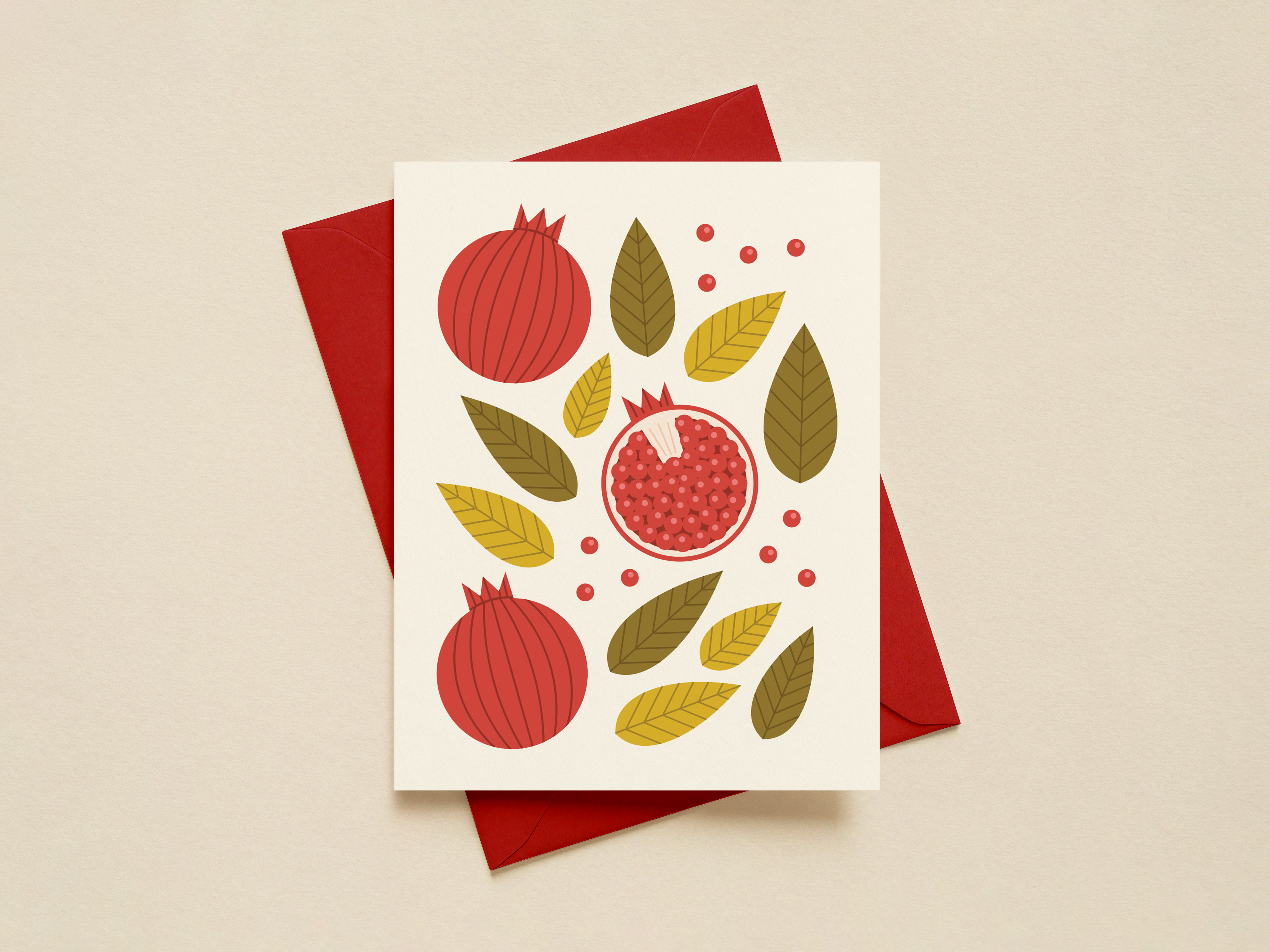 Pomegranate Card