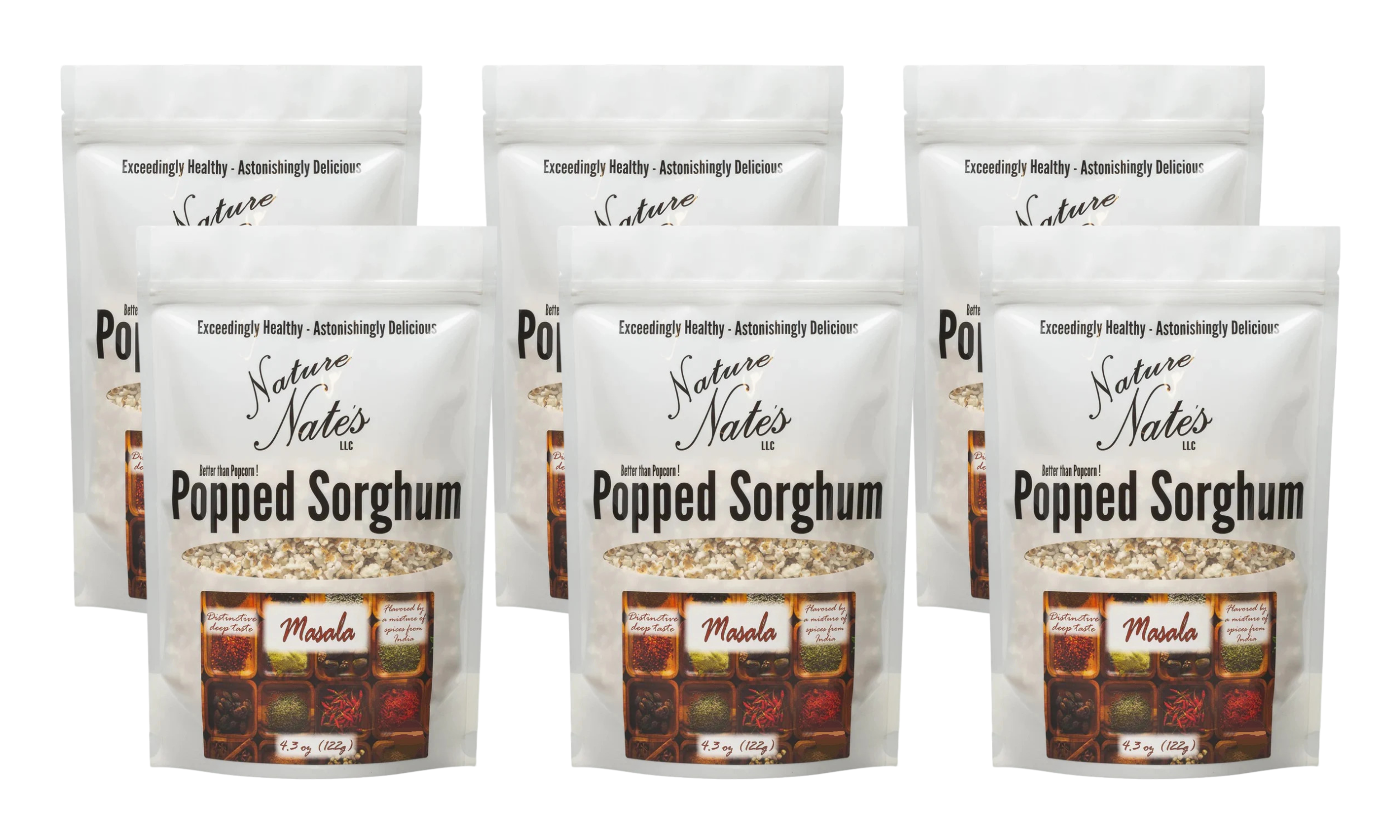 Popped Sorghum Masala 4.3 oz - 6 Pack