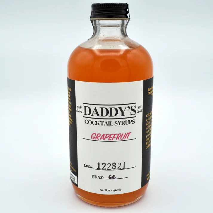 Grapefruit Demerara Syrup (8 oz) image 1