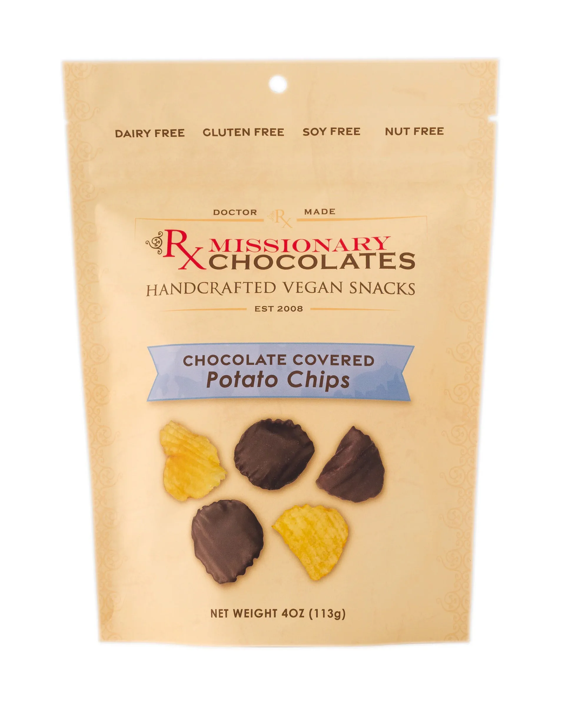Chocolate Covered Potato Chips image 1