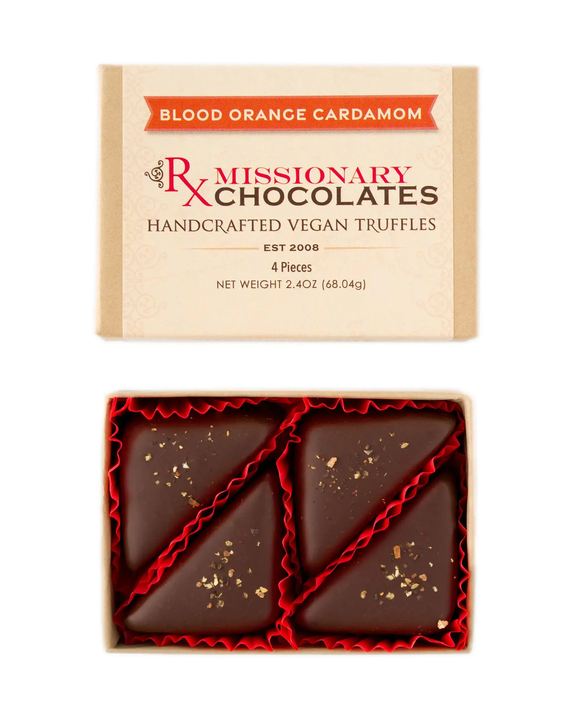 Blood Orange Cardamom Truffles image 1