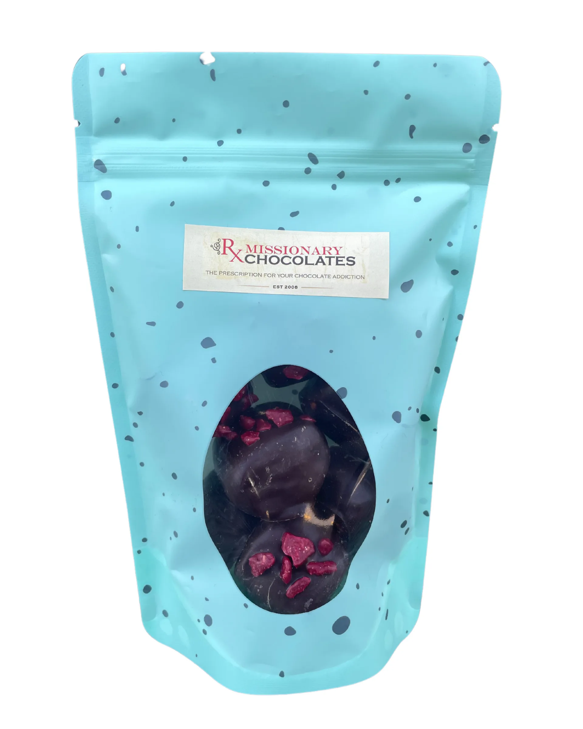 Chocolate Covered Crispy Raspberry Marshmallows image 1