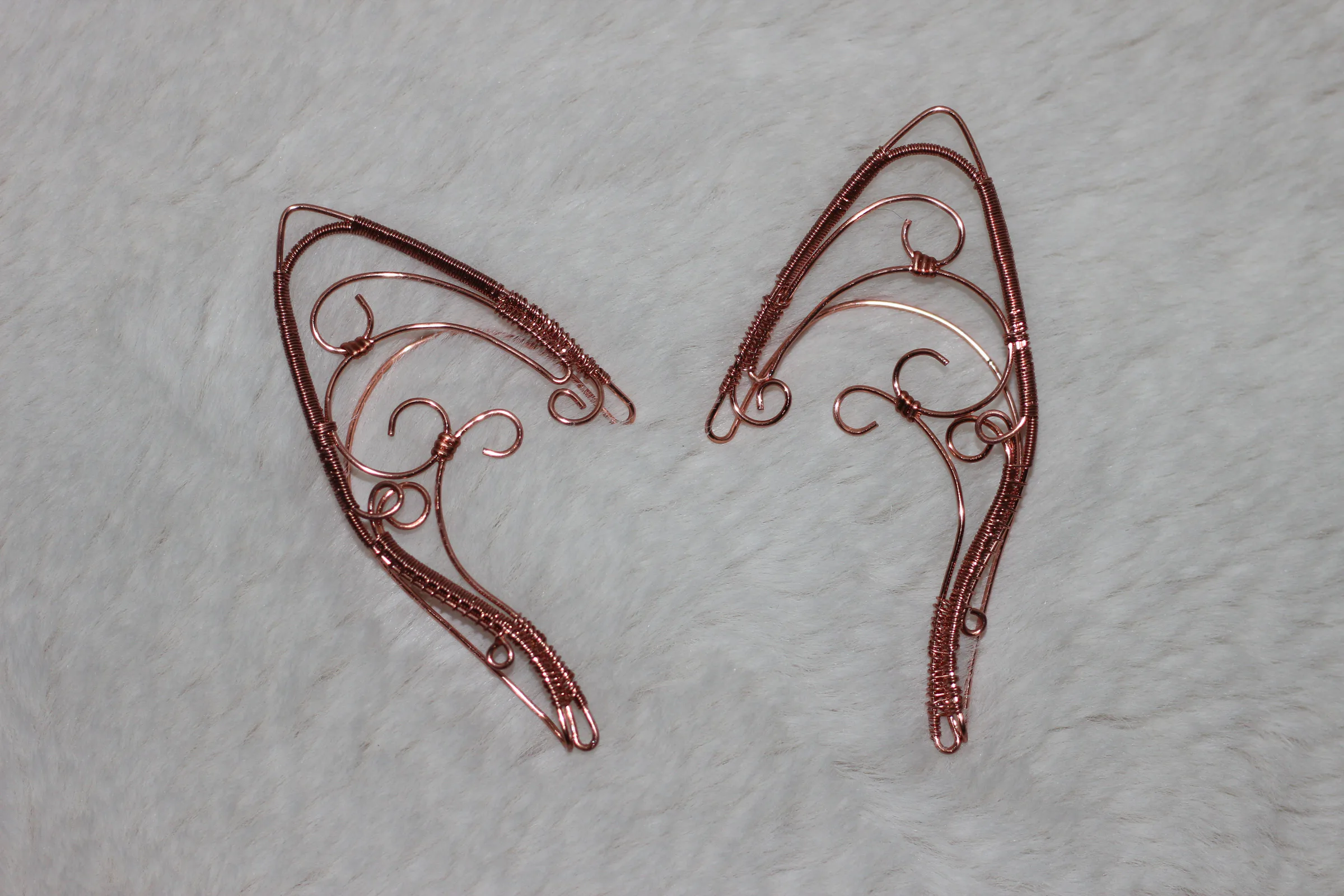 Elf Ear Cuffs Copper image 1