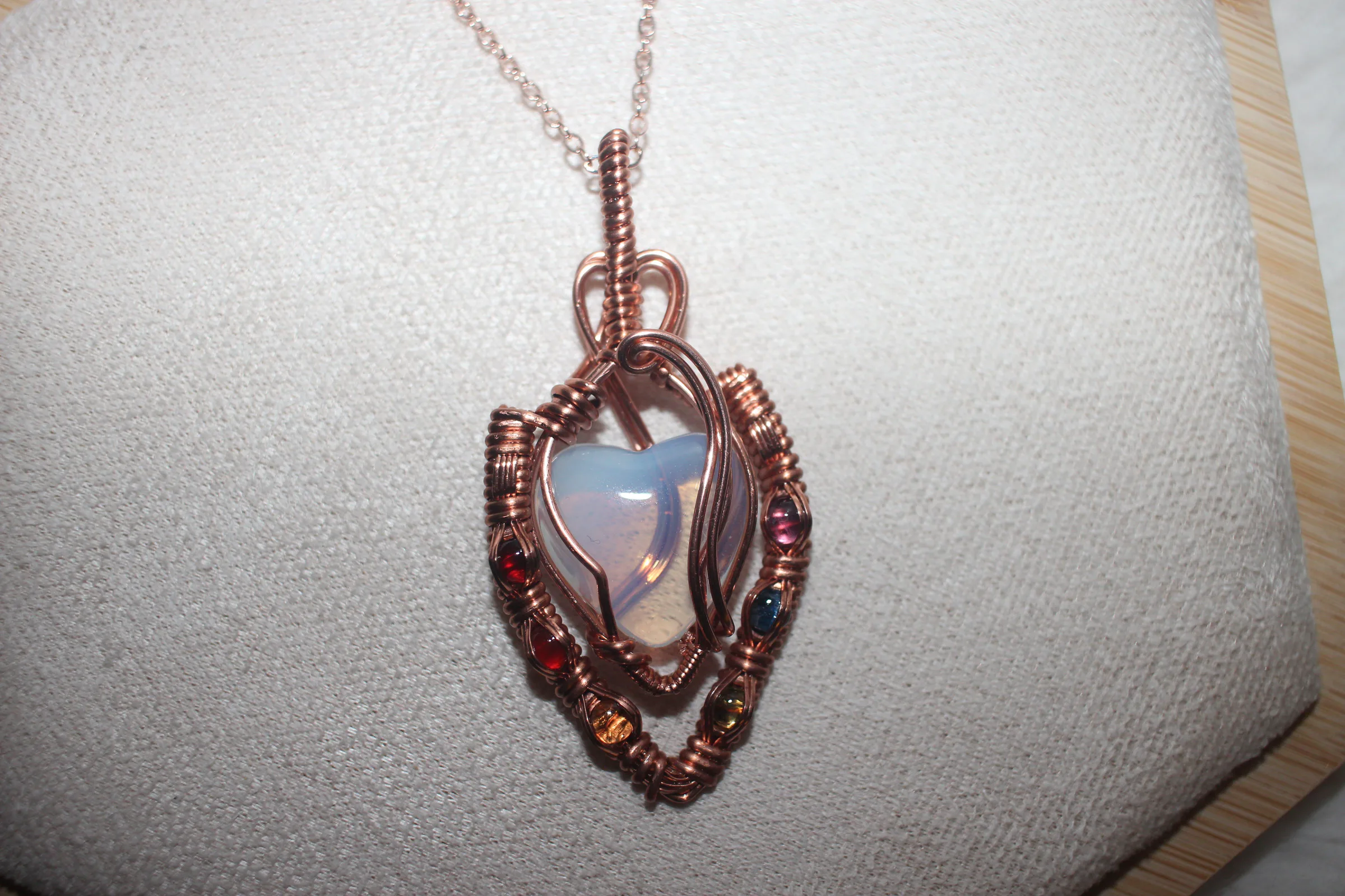 Opalite Necklace Copper image 2