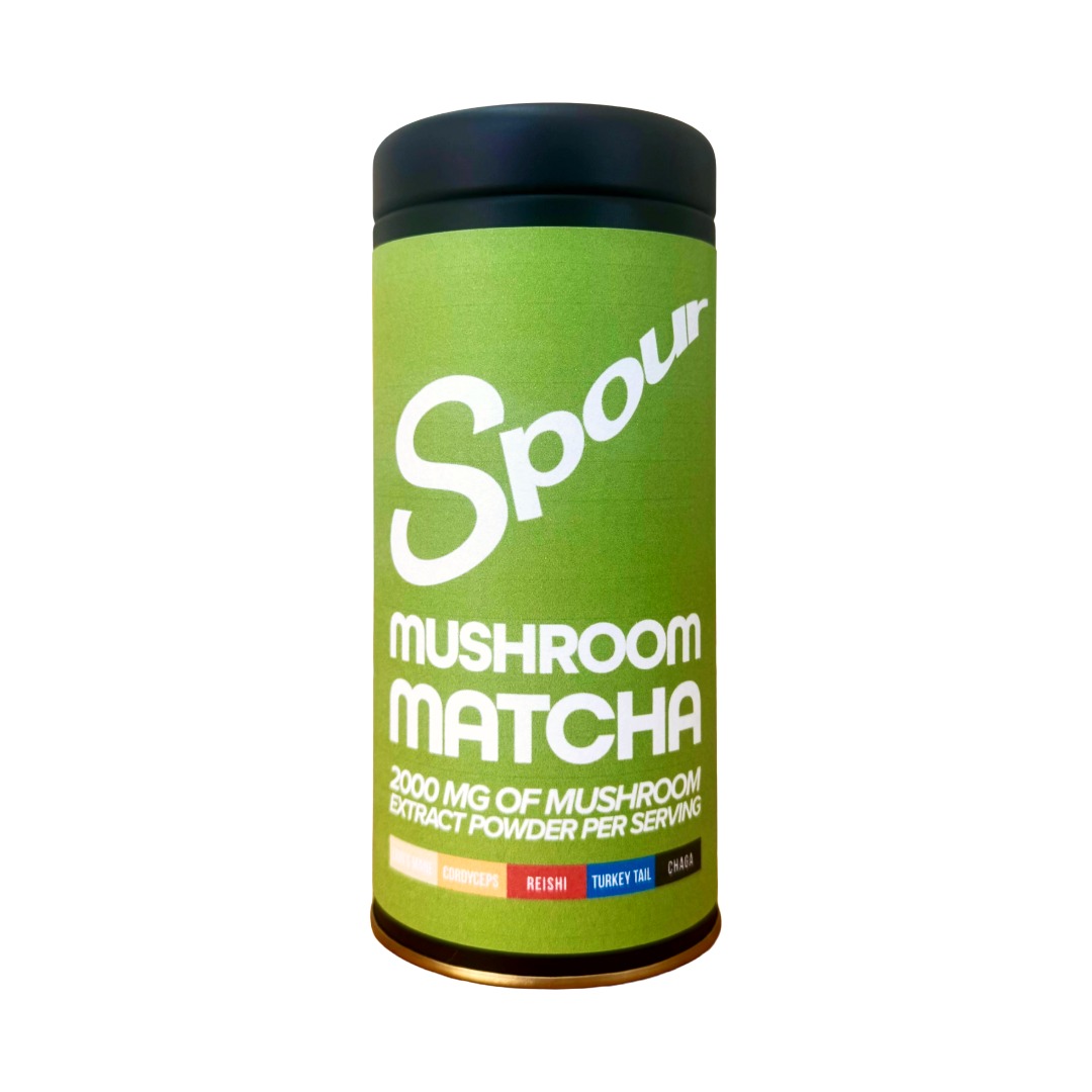 Spour - Matcha - Adaptogenic Mushroom Matcha Mix image 1