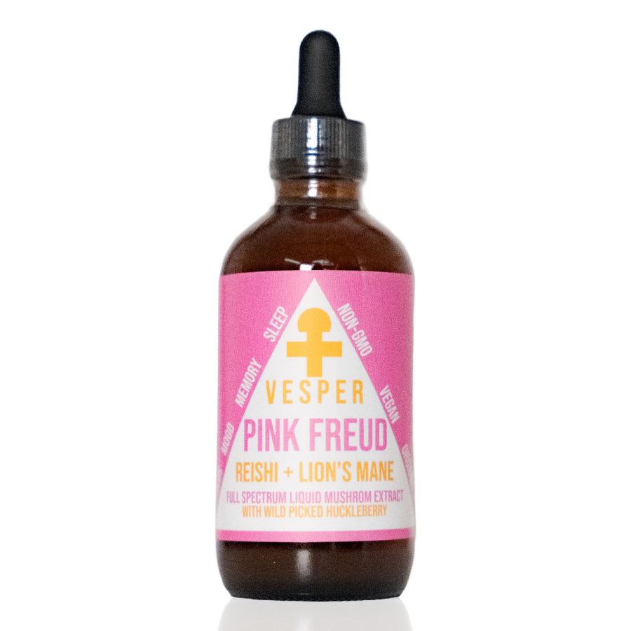 Pink Freud Reishi and Lion's Mane Blend - (4oz./120ML) image 1