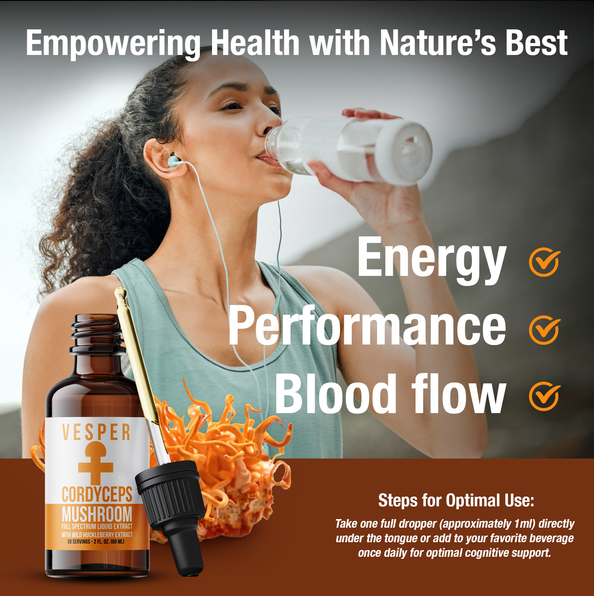 Cordyceps - Energy - Liquid Double Extract image 2
