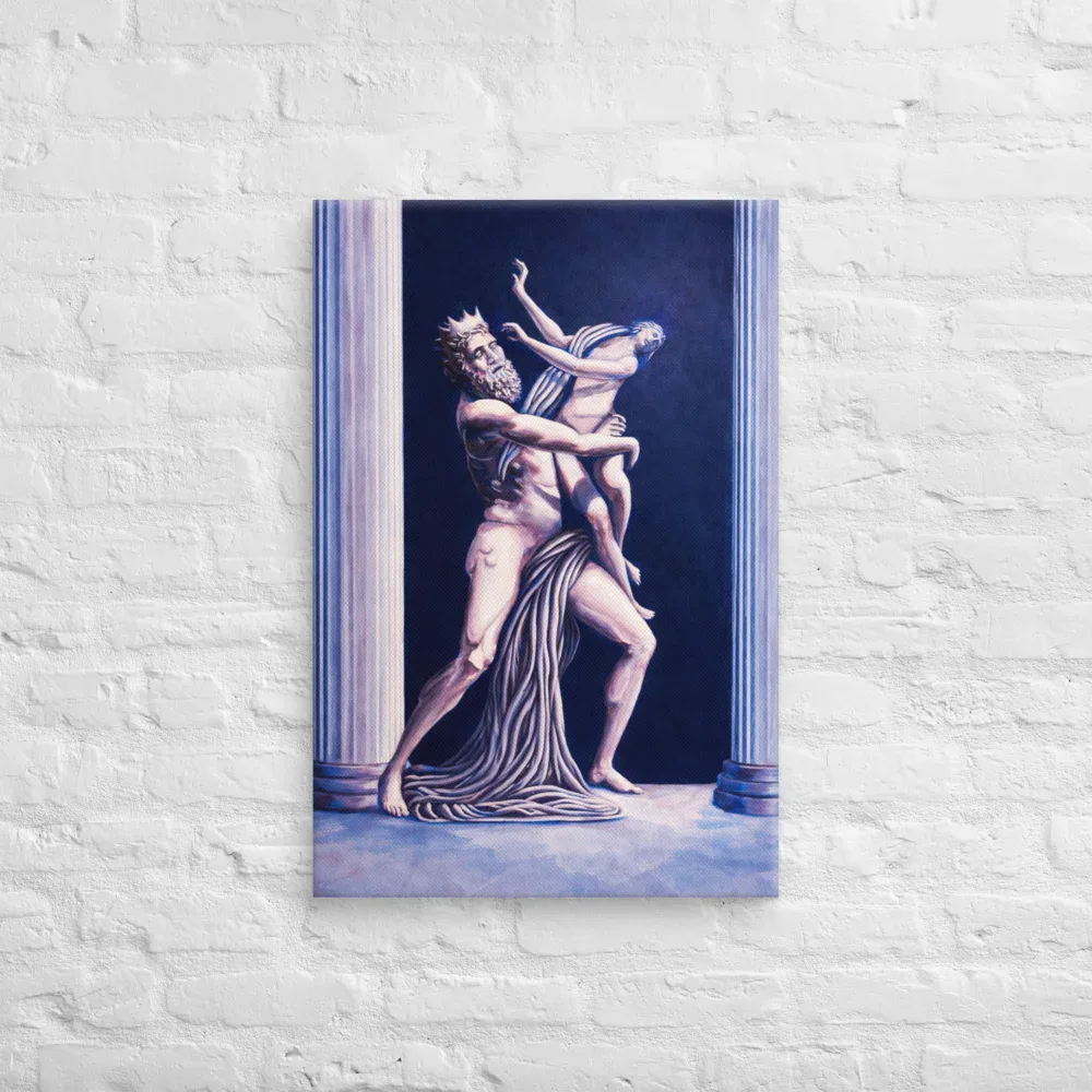 Pluto - Canvas Print - Portland-Based Artist - Hunter Allan - 16x20