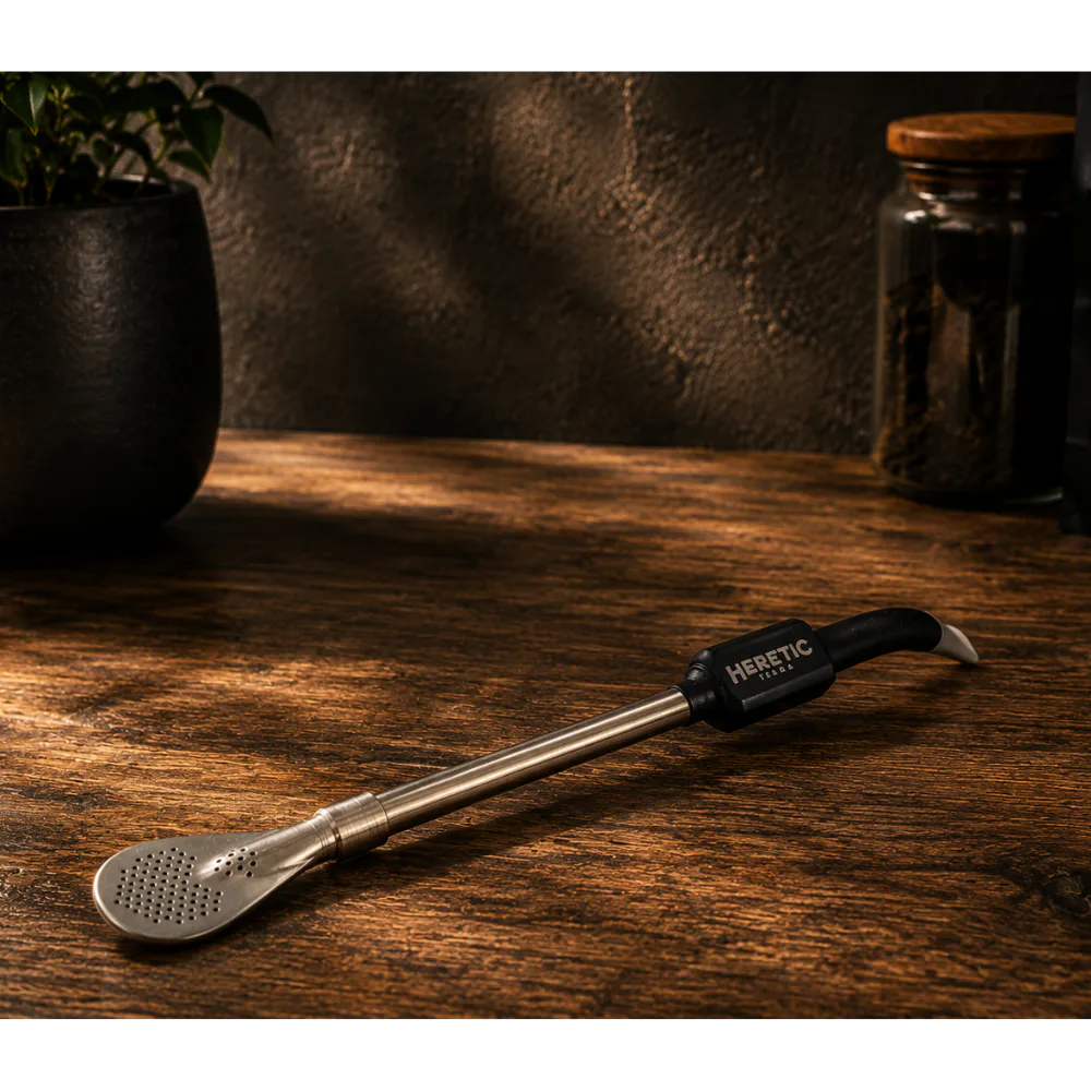 Stainless Steel Bombilla (filtered Yerba Mate straw) image 1