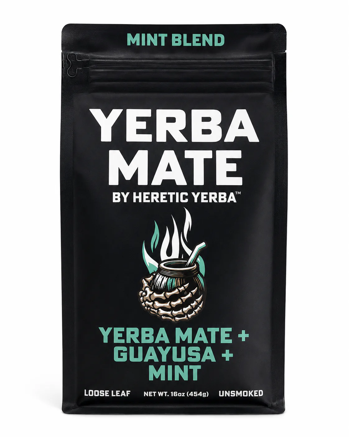 Loose Leaf Yerba Mate Guayusa Mint Blend image 1