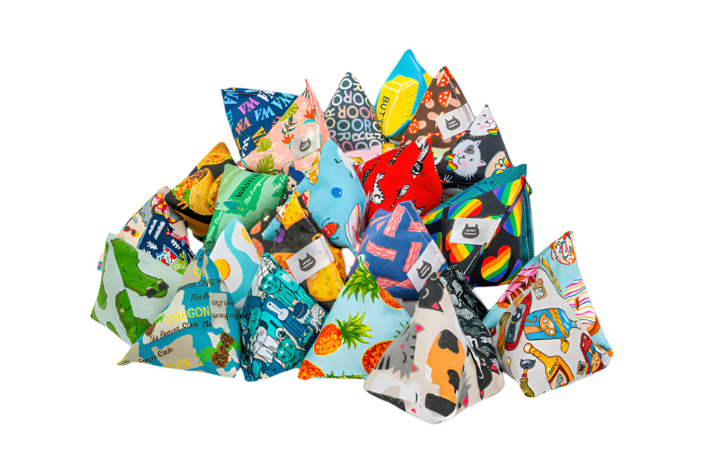 Cat Toy with Catnip Happy Sack | Great for Indoor Cats image 1