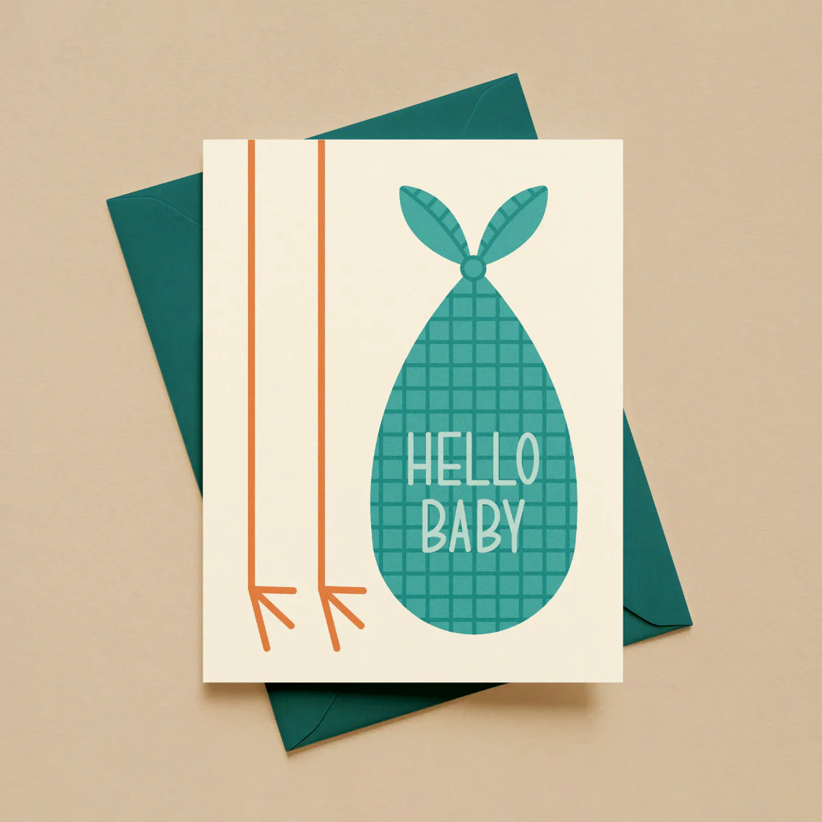 Hello Baby Boy Card image 1