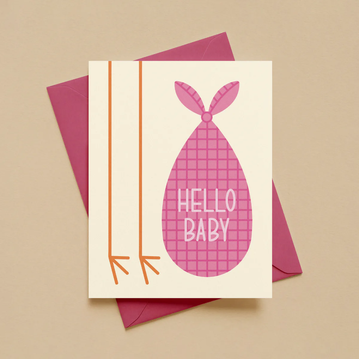 Hello Baby Girl Card image 1