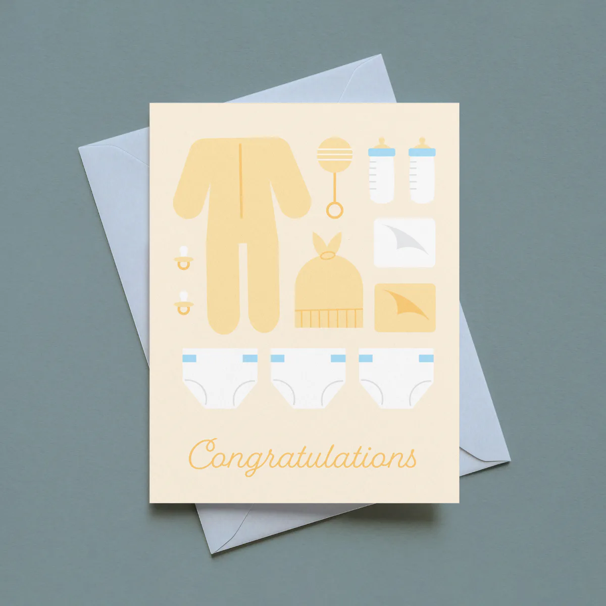 Congratulations Baby Neutral Card image 1