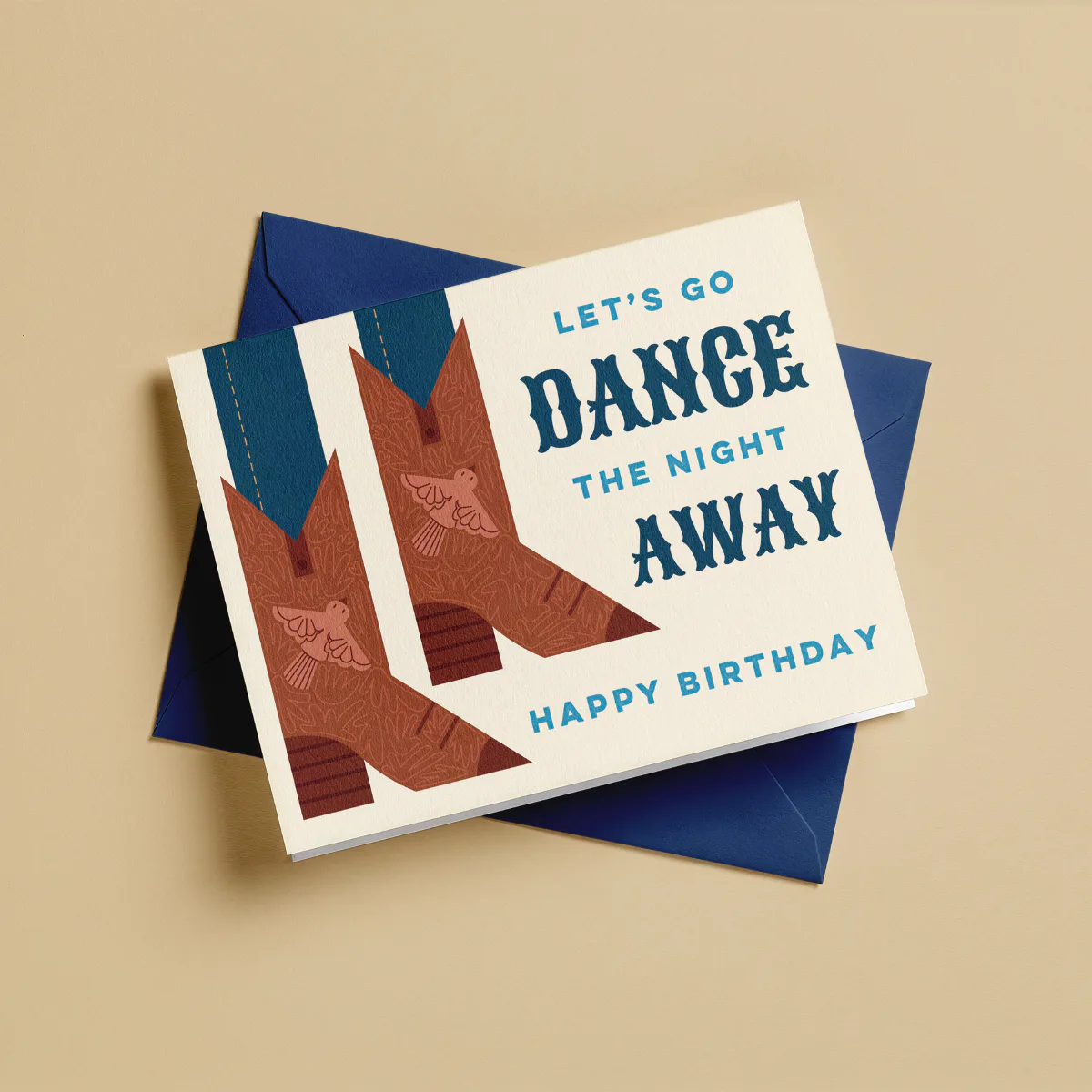 Let's Go Dance the Night Away Card (V2) image 1
