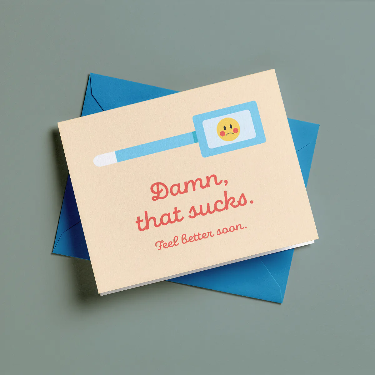 Thermometer Card
