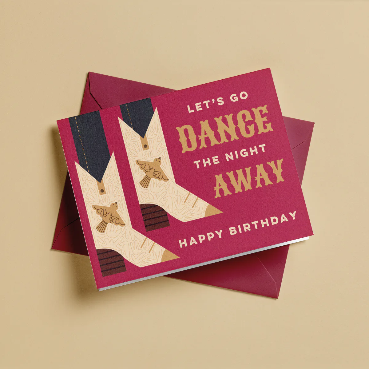 Let's Go Dance the Night Away Card (V1) image 1