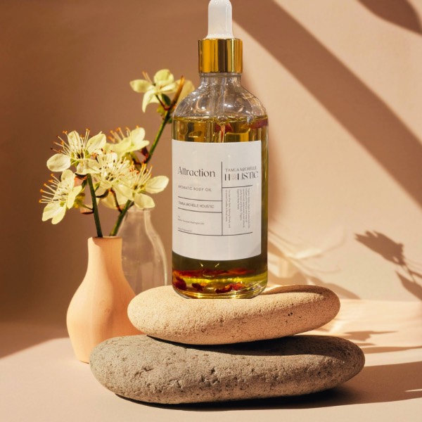 Botanically Infused Body Oil — Aethereal (3oz Dropper) image 1